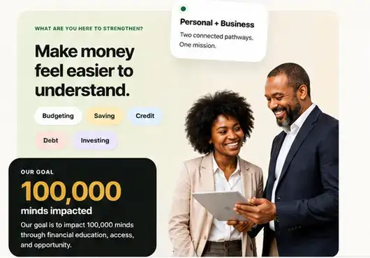 Financial State Of Minds personal and business financial empowerment concept.
